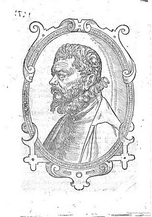 Retrato Rodrigo Zamorano 1594