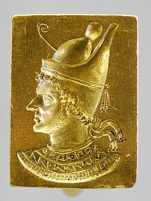 Ring with engraved portrait of Ptolemy VI Philometor (3rd–2nd century BCE) - 20080315