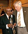 Roy Haynes (left) and Gunther Schuller