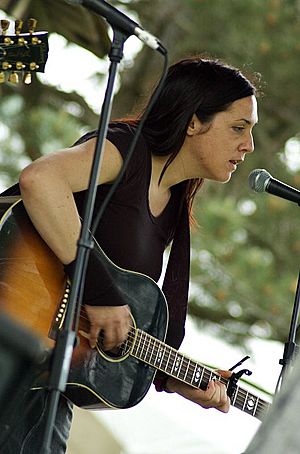 Sarah White at Nelsonville Music Festival in Nelsonville OH May 2008