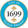 Official seal of Ocean Springs, Mississippi