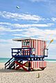 South beach miami lifeguard post