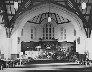 StateLibQld 2 391225 Inside the Methodist Church, Bundaberg, 1937