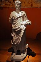 Statue of emperor Valentinian II