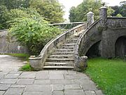 Steps at Picton Castle - panoramio