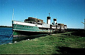 Sydney Ferry SOUTH STEYNE in Ballina 1986