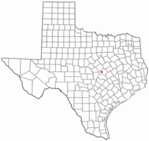 Location of Nolanville, Texas