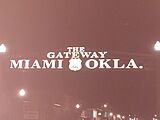 The Gateway Arch, Miami, Oklahoma at Night