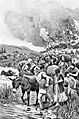 The burning of Sardis during the Ionian Revolt