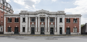 The old Baltimore & Ohio Railroad Station in Grafton, West Virginia, built in 1911, a year before 30 passenger trains a day passed through this B&O junction town LCCN2015631675