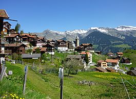 Tschiertschen village