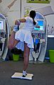 Wii Fit girl at Igromir 2009 (4082096812)
