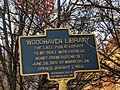 Woodhaven Library historic Marker 20190208154648368