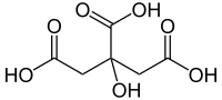 Zitronensäure - Citric acid.svg