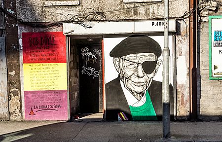 "Bob Doyle" - Dublin Street Art On North King Street