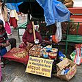 "Monkey's food is Available here" store in Swyambhunath, Bagmati, Nepal