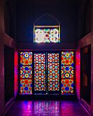 Şəki xan sarayında şəbəkə pəncərəli dəhliz