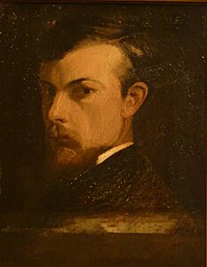 095 Odilon Redon Mon portrait