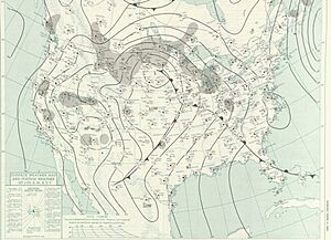 1965 Palm Sunday tornado outbreak weather map, April 11, 1965 (30988712)