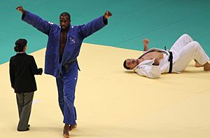 2010 World Judo Championships - Final +100Kg - Riner defeating Tölzer