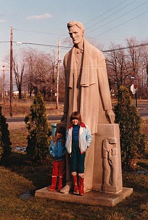 Abraham Lincoln Monument, Ypsilanti, MI, USA