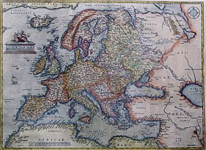 Abraham Ortelius Map of Europe