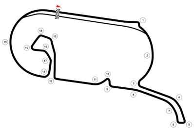 Autodromo Hermanos Rodriguez (Formula E Layout 2023)