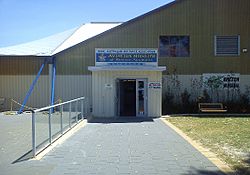 Aviation Heritage Museum of Western Australia entrance 2012