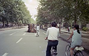 Beijing june 1989 Zhongguancun street