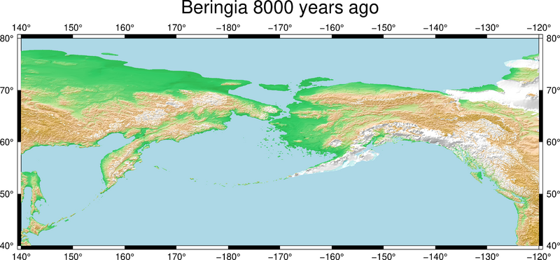 Beringia 8000bp 2