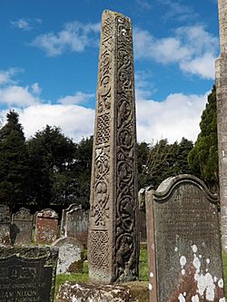 Bewcastle cross - south and east faces