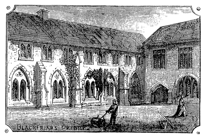 Bristol 1873 - Blackfriars Priory