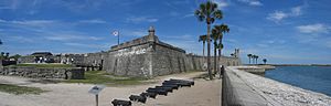 Castillo de San Marcos Fort Panorama 1