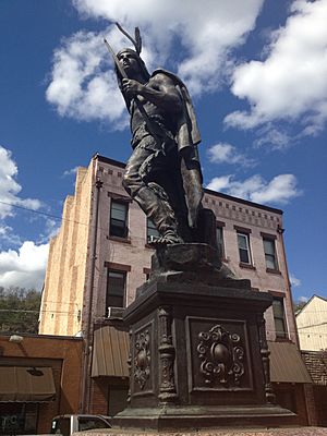 Chief Guyasuta Statue, Sharpsburg, PA.