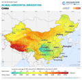 China GHI Solar-resource-map GlobalSolarAtlas World-Bank-Esmap-Solargis