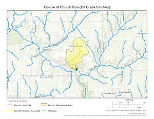 Church Run (Oil Creek tributary)
