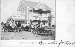 City Hotel at Floydada, Texas (10000487)