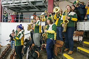 Clarkson University Pep Band at Meehan Auditorium