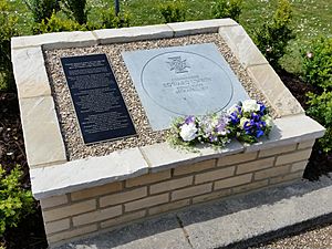 Commander Edward UNWIN, VC RN - Memorial in Hythe, Hampshire