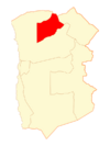 Map of Camiña in Tarapacá Region