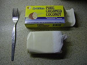 Condensed coconut milk
