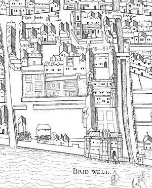 Copperplate map Bridewell