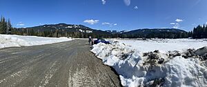 Crystal Springs Sno-Park Lot