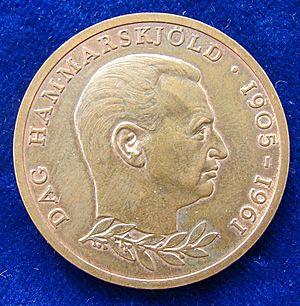 Dag Hammarskjöld Medallion 1962 by Harald Salomon