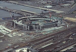 Docklands Stadium, Melbourne, Christmas 1998