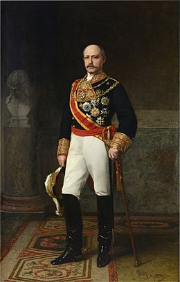 El capitán general Francisco Serrano, duque de la Torre