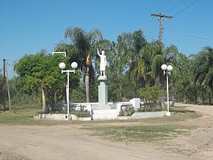 Entry to Puerto Eva Perón