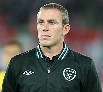 FIFA WC-qualification 2014 - Austria vs Ireland 2013-09-10 - Richard Dunne 01.jpg