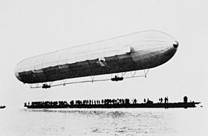 First Zeppelin ascent