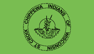 Flag of the St Croix Chippewa Indians of Wisconsin.PNG